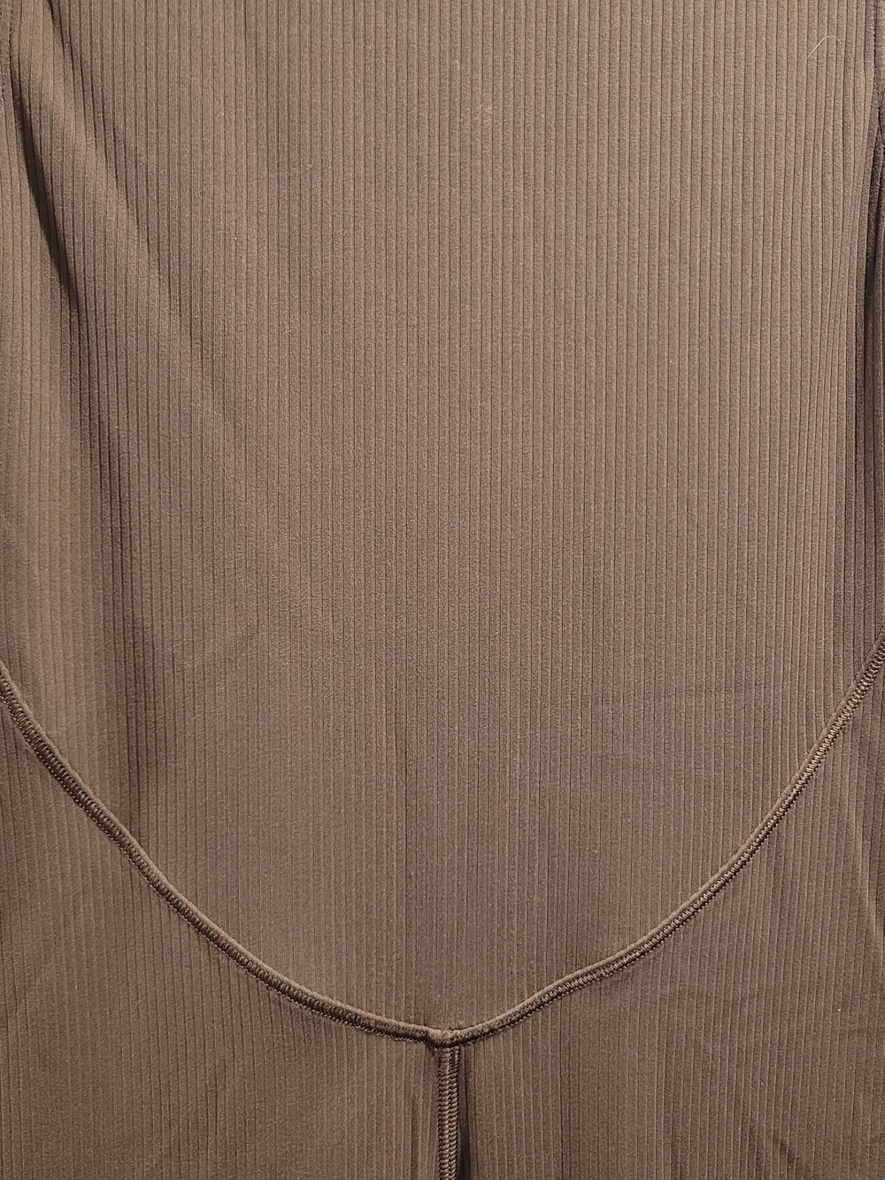 Lululemon All Aligned Ribbed Midi Dress Java Size 8 - Picture 9 of 11